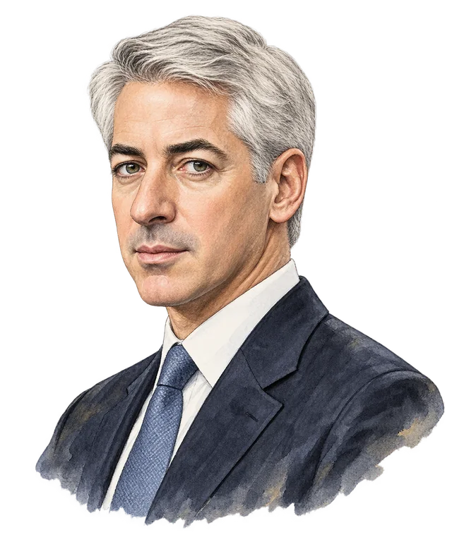ภาพวาดสีน้ำ Bill Ackman